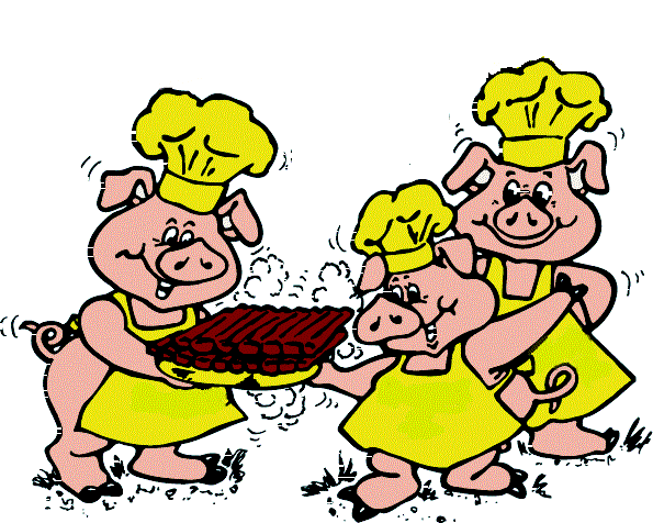pig grilling clipart - photo #35